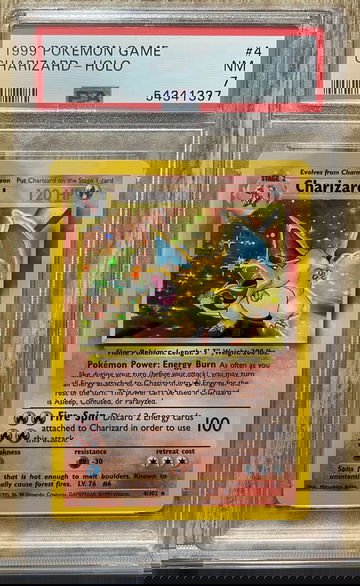 1999 Pokemon Charizard #4 Holo PSA 7 🔥