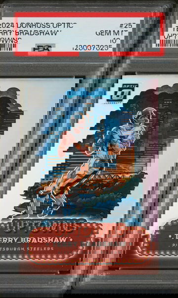 2024 Donruss Optic Uptowns Terry Bradshaw #25 PSA 10
