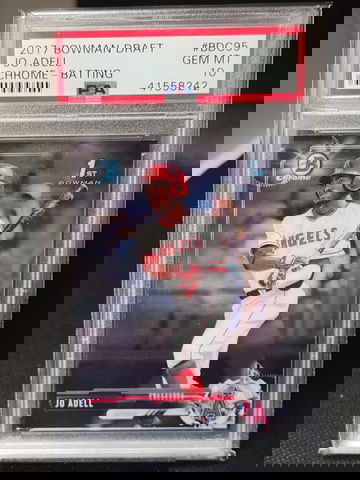 2017 Bowman Draft Jo Adell chrome 1st Psa 10