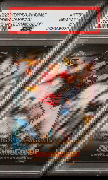 2023 Topps Chrome Topps In Technicolor Corbin Carroll #TT9 PSA 10