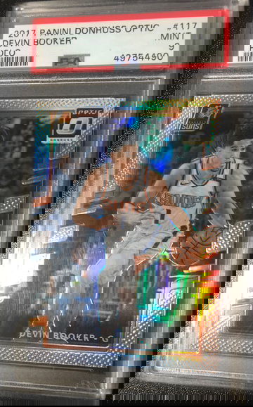 2017-18 Donruss Optic Devin Booker #117 Holo Prizm