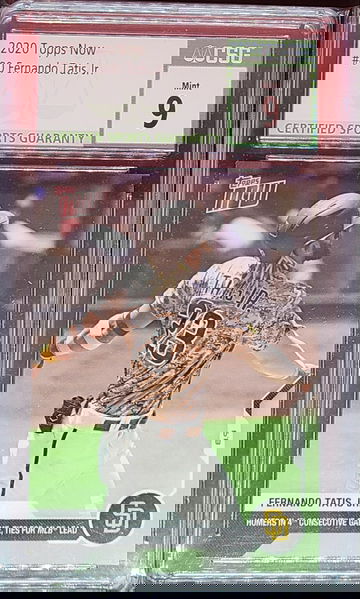 2020 Topps Now #80 Fernando Tatis Jr. CSG Mint 9