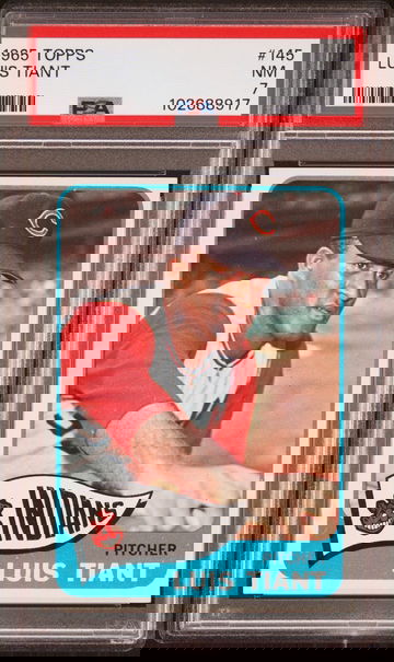 1965 Topps Luis Tiant #145 PSA 7