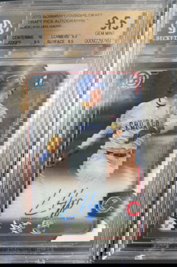 2015 Ian Happ Bowman Chrome Auto BGS 9.5/10