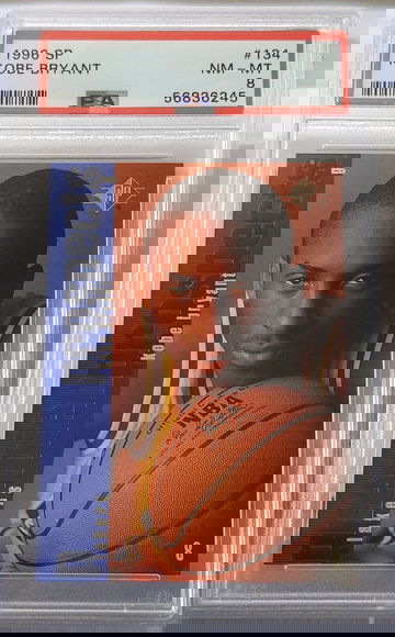 1996 SP #134 Kobe Bryant RC PSA 8