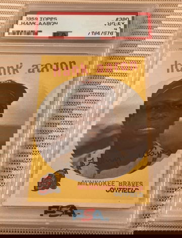 1959 Hank Aaron #380 PSA 4 (VG-EX) Braves
