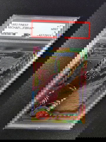 1993 Finest  #1 Michael Jordan PSA 9