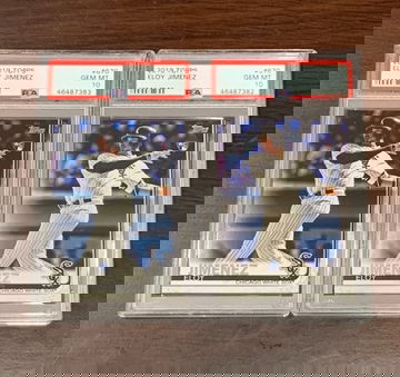 (2) 2019 Topps Eloy Jimenez PSA 10