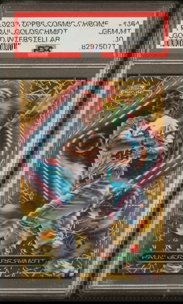 2023 Topps Cosmic Chrome Paul Goldschmidt - Gold Interstellar /50