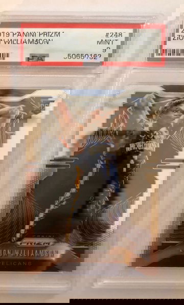 2019 Zion Williamson PSA 9 rookie