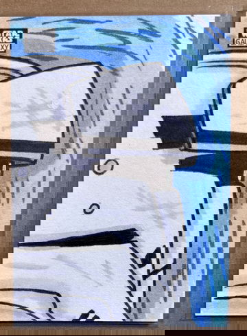 2022 Topps Chrome Star Wars Galaxy Sketch Cory Payne Tank Trooper 1/1