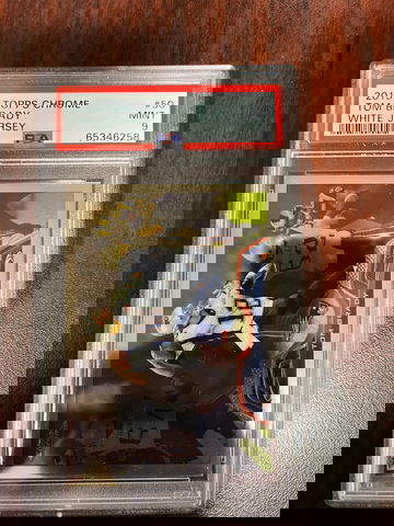 2013 Topps Chrome Tom Brady PSA 9 