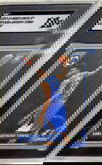 2015-16 Panini Complete SILVER Rookie Karl Anthony Towns SGC 10 GEM MINT
