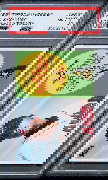 2008 Topps All-Rookie 50th Anniversary C.C. Sabathia #AR43 PSA 10