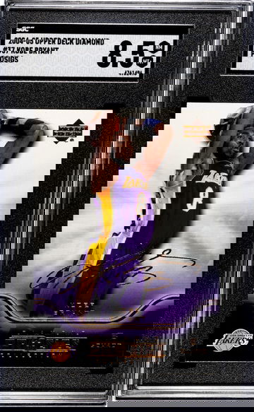 2004-05 Upper Deck Diamond Collection #37 Kobe Bryant Prosigs SGC 8.5