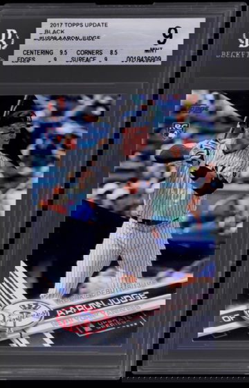 Aaron Judge 2017 Topps Update Series Black #/66 #US99 Rookie Card RC Yankees MVP