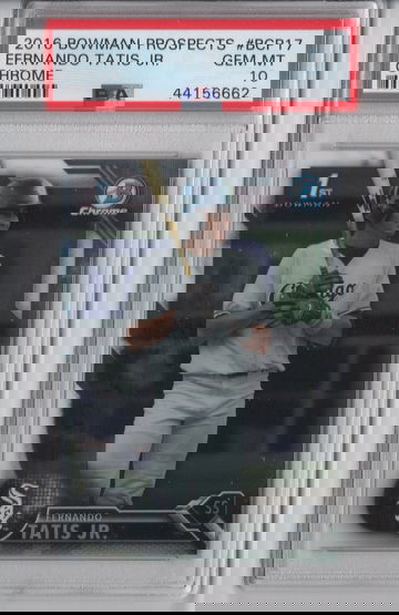 2016 Bowman Chrome Prospect Fernando Tatis Jr. ROOKIE RC #BCP17 PSA 10 GEM MINT