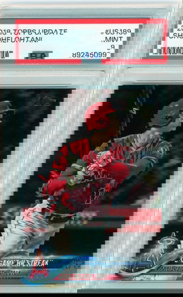 2018 Topps Update #US189 Shohei Ohtani PSA 9 MINT!