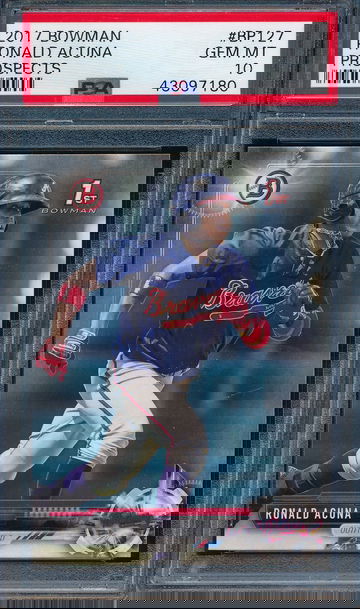 2017 Bowman #BP127 Ronald Acuna Jr