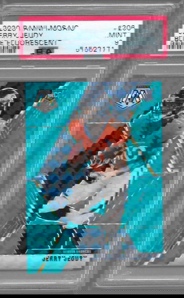 Jerry Jeudy 2020 Select Blue Fluorescent /15