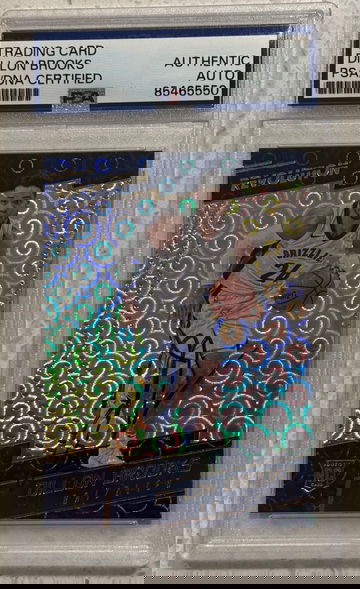 2017-18 Panini Revolution Groove #104 signed Dillon Brooks Rookie PSA/DNA Authentic Auto Memphis Grizzlies