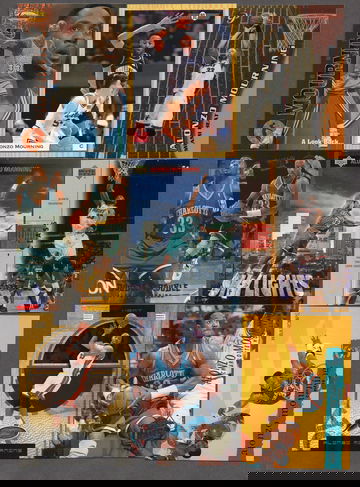 Alonzo Mourning NBA Basketball Card Lot (25) - HOF Hornets Heat Nice Variety