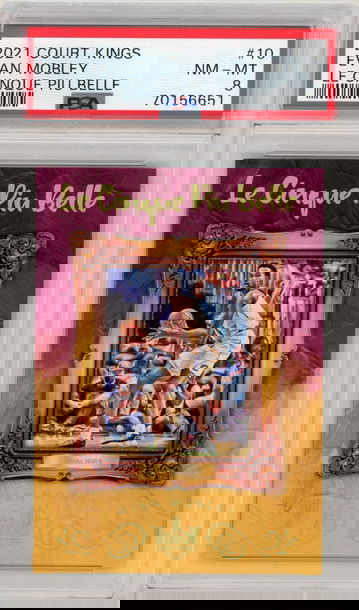 2021-22 Court Kings Evan Mobley Le Cinque Piu Belle RC #10 PSA 8 Cleveland Cavs