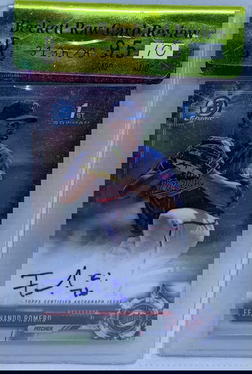 2017 Bowman Chrome Fernando Romero Auto RCR BGS 9.5