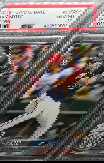 Juan Soto 2018 Topps Update RC PSA 10