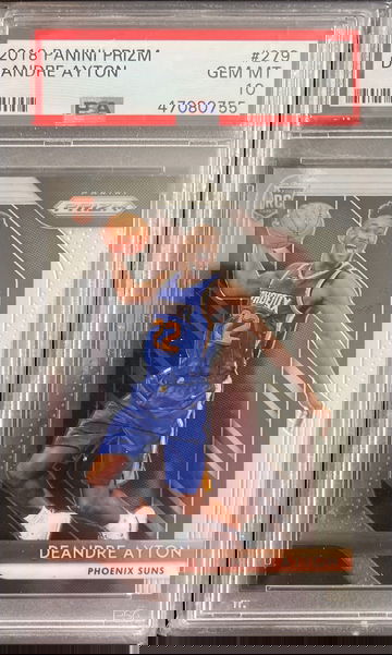 2018 Panini Prizm DeAndre Ayton PSA 10