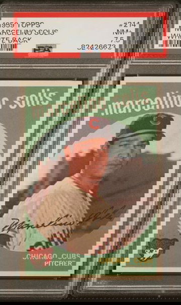 1959 Topps Marcelino Solis #214 PSA 7.5 [BL-1B.37]