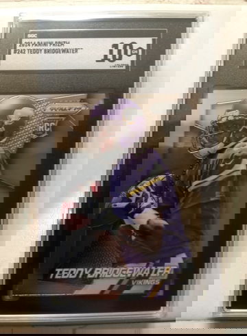 2014 Prizm Teddy Bridgewater RC SGC 10