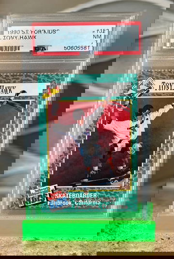 Tony Hawk 1990 Sports Illustrated for Kids S.I. PSA 7