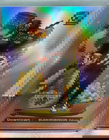 2023 Donruss #D10 Bijan Robinson DOWNTOWN! 🔥