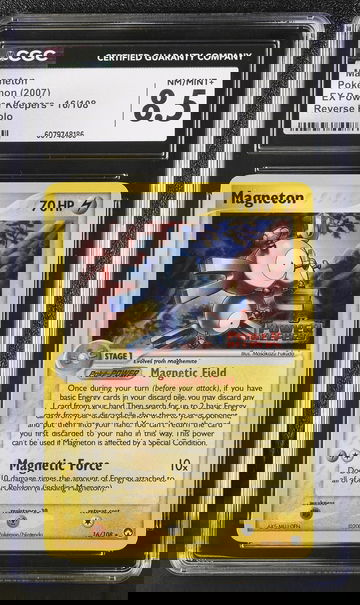 2007 Pokémon EX Power Keepers Magneton #16/108 Reverse Holo CGC 8.5