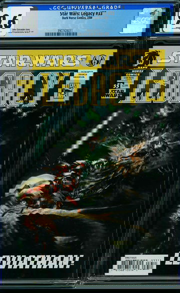 STAR WARS: LEGACY #33, CGC 9.6 NM+