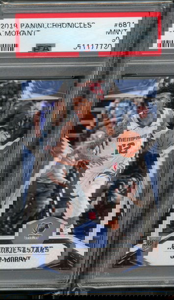 2019 Chronicles Rookies & Stars Ja Morant PSA 9 