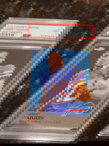 2013 TOPPS CHROME 1969 INSERT Robert Woods Rookie RC PSA 9 MINT #13