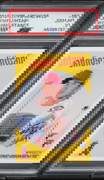 Shohei OHTANI 2018 Topps Archives # 50  - PSA 10