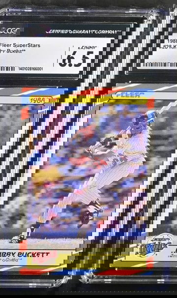 Kirby Puckett #28 1988 Fleer SuperStars CGC 6.5 Minnesota Twins