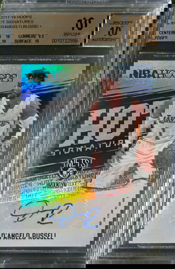 2017-18 Hoops Hot Signature Dangelo Russell