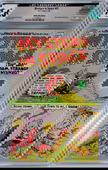 Mystery in Space #97 CGC 9.6 White Mountain PEDIGREE