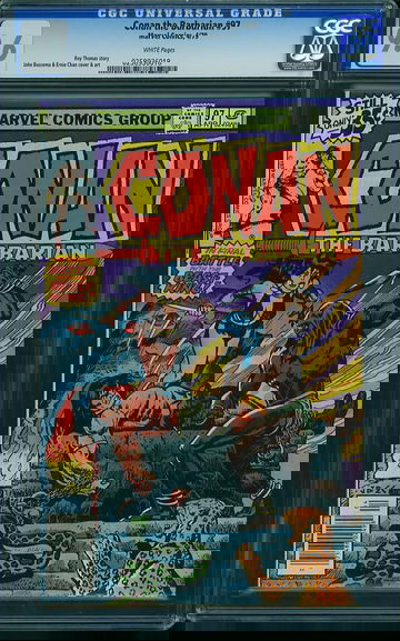 CONAN THE BARBARIAN #97, CGC 9.6 NM+