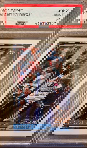 1992 Topps Shaquille O'Neal Rookie - PSA 9 Mint