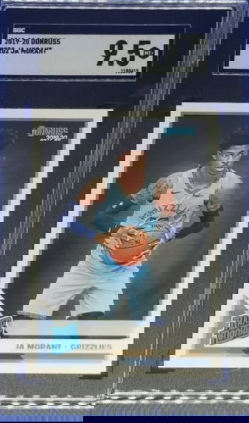 2019-2020 Ja Morant Donruss Rated Rookie SGC 9.5