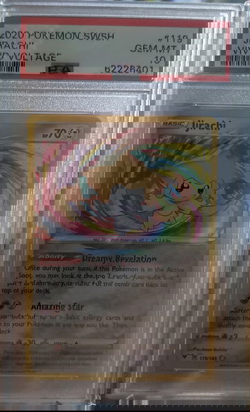 2020 Pokemon Jirachi Vivid Voltage 119 PSA 10 Gem-Mint