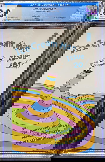 Ice Cream Man #20 Second Print variant Dr. Seuss homage cover