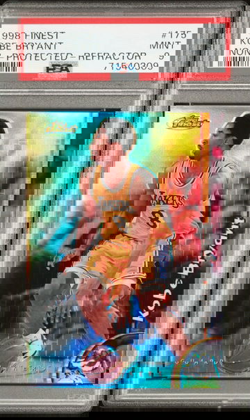 Kobe Bryant 1998 Finest Non Protected Refractor PSA 9