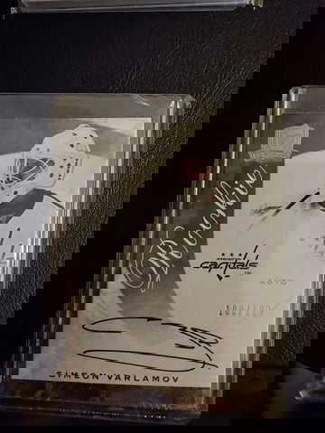 2008 09 The Cup Rookie Autograph #100/199 Simeon Varlamov Caps Avs Isles