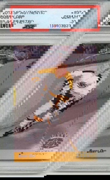 2013 UPPER DECK SP AUTHENTIC 93-94 SP RETRO BOBBY ORR BRUINS PSA 10 LOW POP